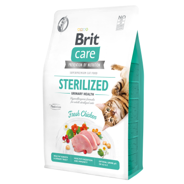 BRIT CARE CAT STERILIZED URINARY 2KG - 7 KG