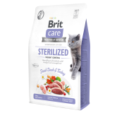 BRIT CARE CAT GRAIN-FREE STERILIZED WEIGHT CONTROL 2KG - 7KG