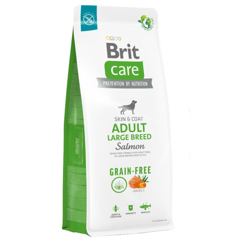 BRIT CARE DOG GRAIN-FREE ADULTO LARGE SALMON 3KG - 12 KG