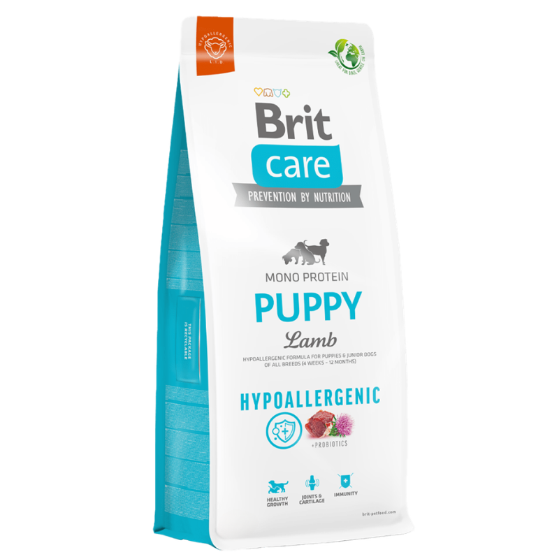 BRIT CARE BRIT CARE DOG HYPOALLERGENIC PUPPY LAMB 1KG - 3KG - 12KG