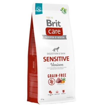 BRIT CARE DOG GRAIN-FREE SENSITIVE VENISON 1KG - 3KG - 12KG
