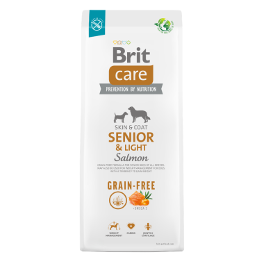 BRIT CARE DOG GRAIN-FREE SENIOR & LIGHT 1KG - 3KG - 12KG