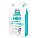 BRIT CARE MINI GRAIN-FREE LIGHT & STERILISED 2 KG